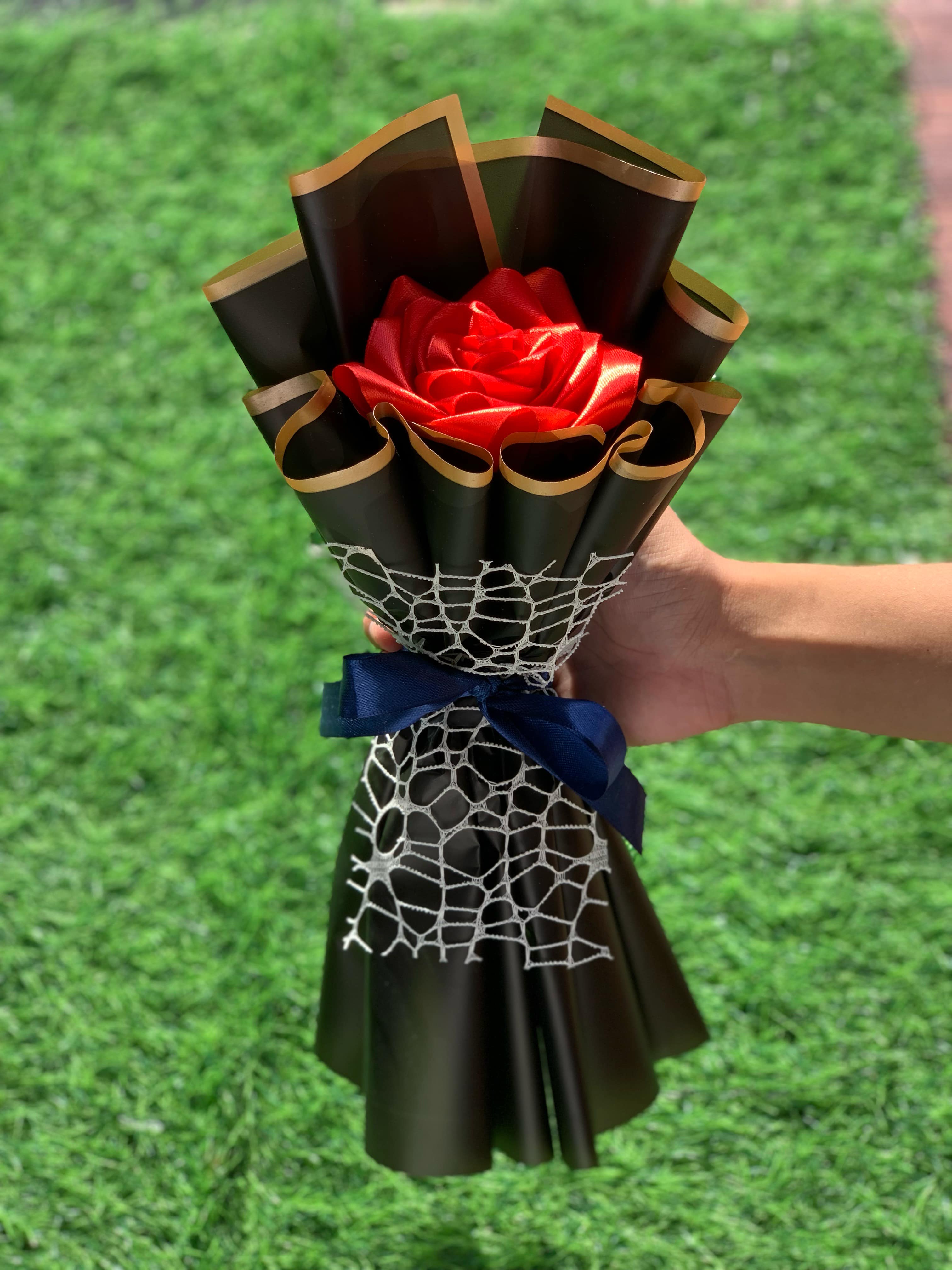 Satin Ribbon Bouquet